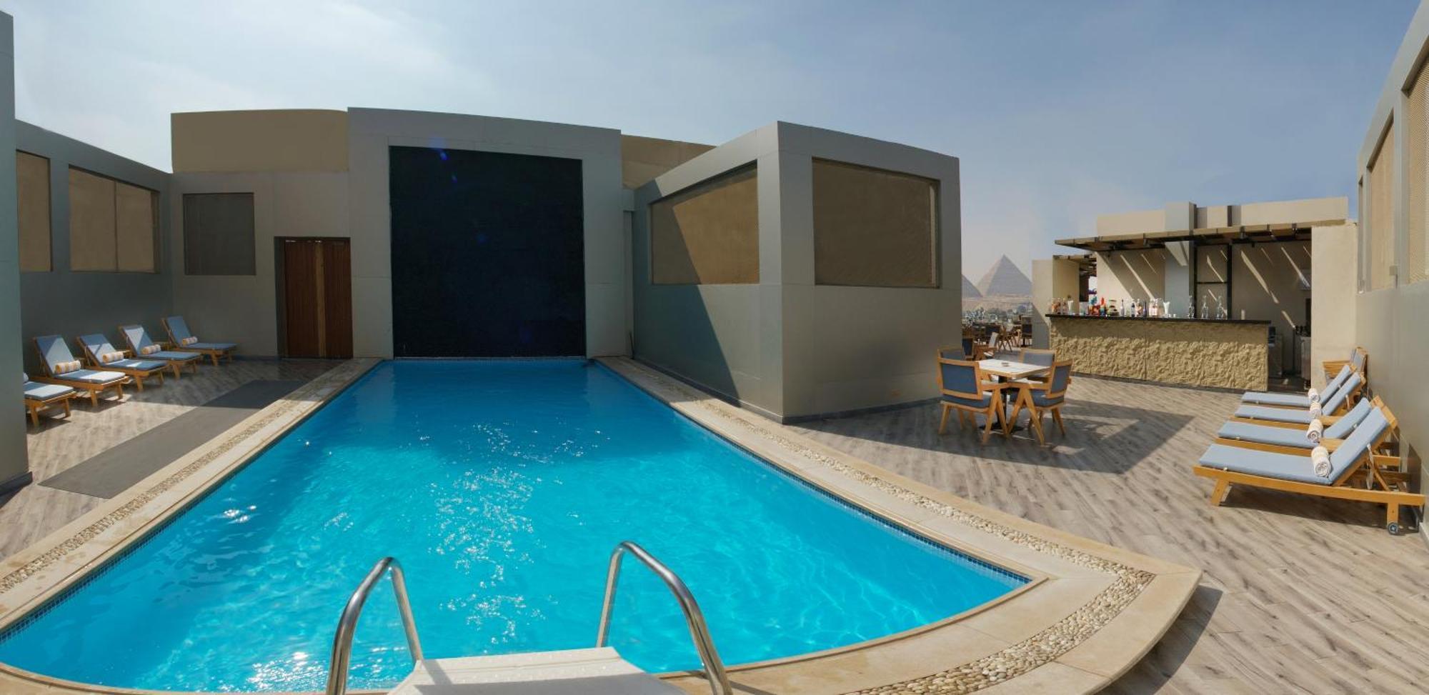 Stay Inn Pyramids Hotel Al Kawm al Akhdar Eksteriør billede